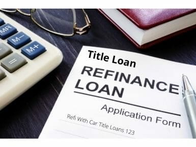 Find a title loan refinance company that discloses their rates